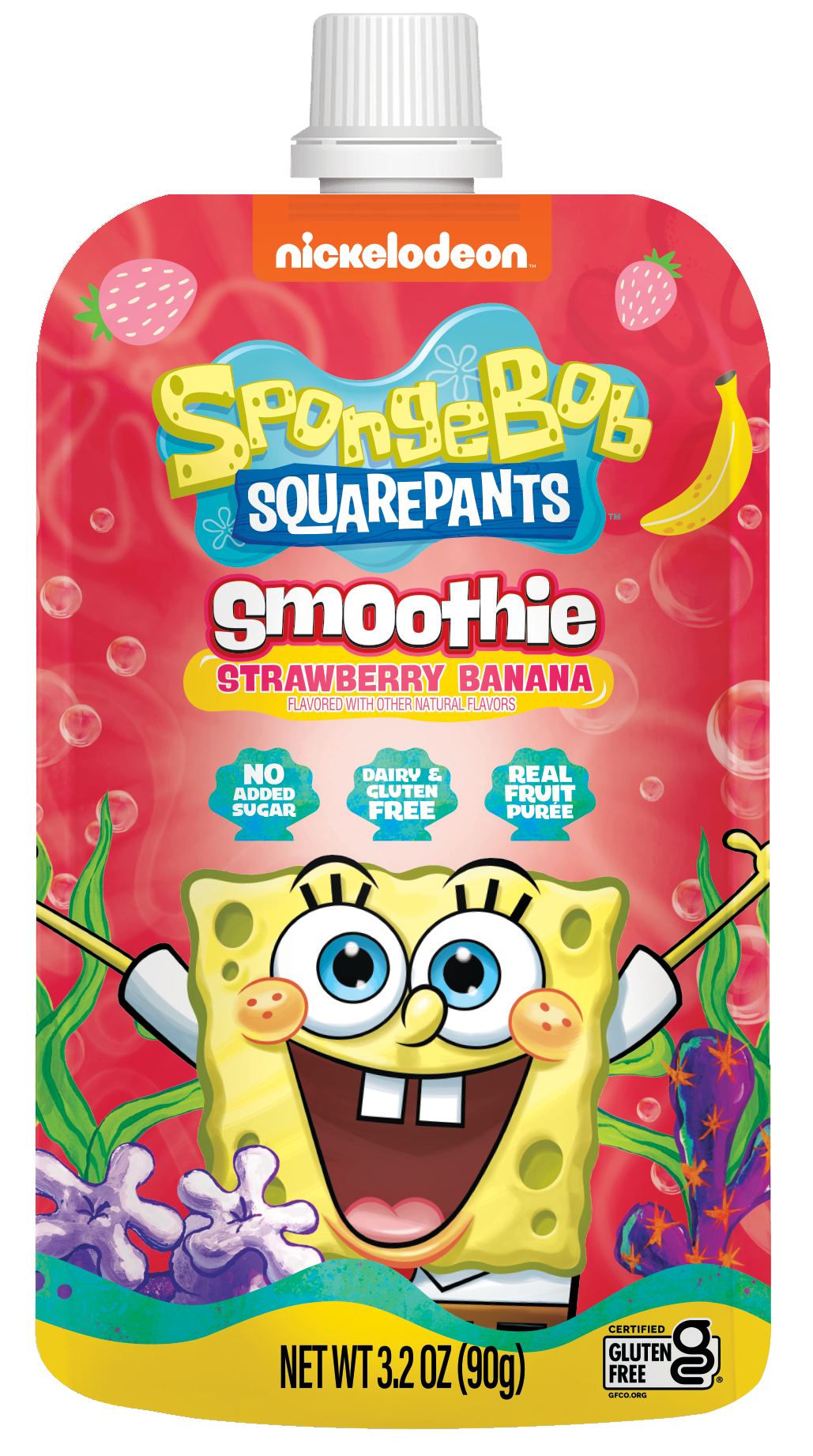 SpongeBob Strawberry Banana - 12 Pack
